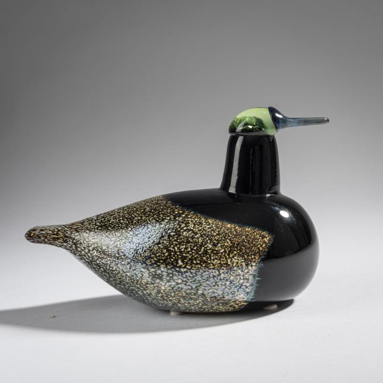 Hauptbild zu Objekt, Entenweibchen 'Sorsanaaras', 1994, Oiva Toikka, Nuutaj&auml;rvi, Notsj&ouml;; Iittala, Kalvola, 161D 886