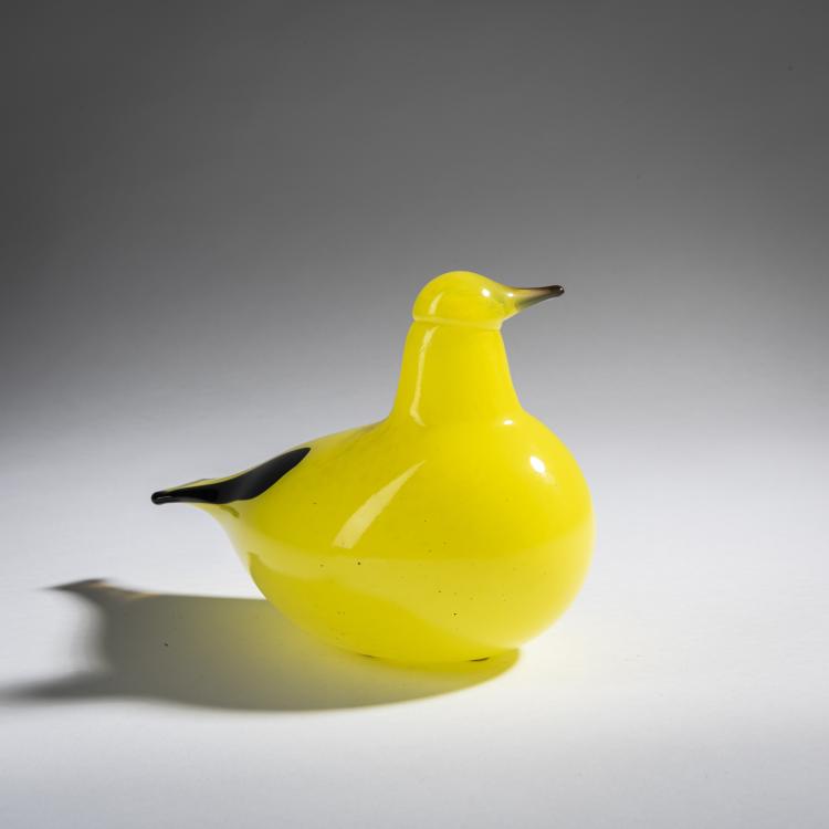 Bild 1 zu Objekt, Golden oriole 'Kuhankeitt&auml;j&auml;', 1994-96, Oiva Toikka, Nuutaj&auml;rvi, Notsj&ouml;; Iittala, Kalvola, 161D 895