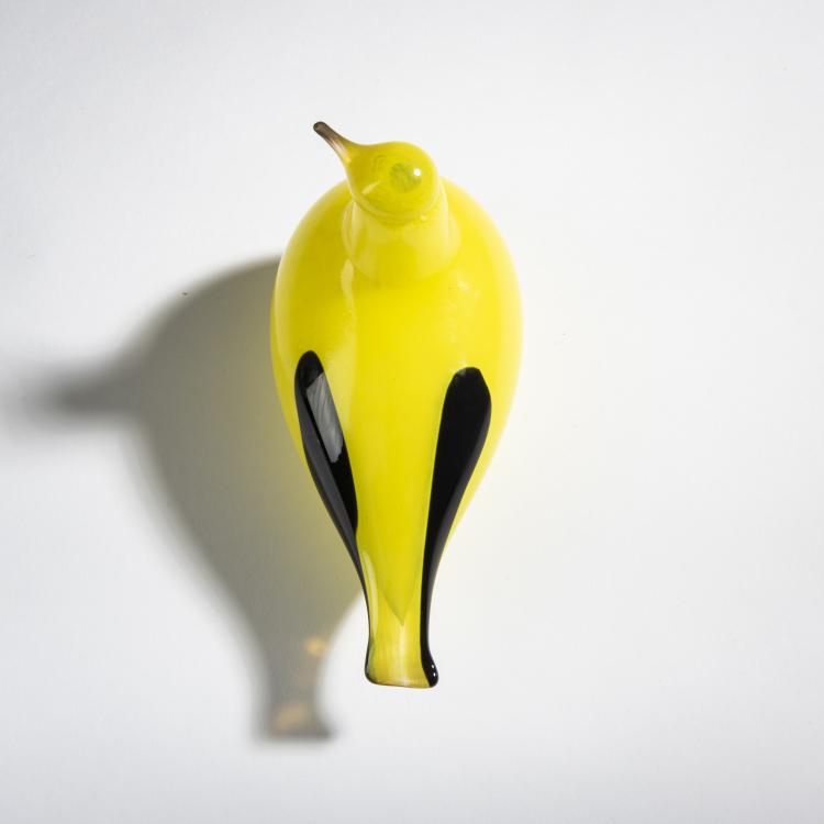 Bild 3 zu Objekt, Golden oriole 'Kuhankeitt&auml;j&auml;', 1994-96, Oiva Toikka, Nuutaj&auml;rvi, Notsj&ouml;; Iittala, Kalvola, 161D 895