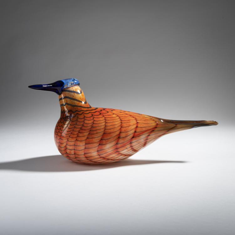 Hauptbild zu Objekt, Regenbogenseeschwalbe 'Kirjotiira', 1994-96, Oiva Toikka, Nuutaj&auml;rvi, Notsj&ouml;; Iittala, Kalvola, 161D 896