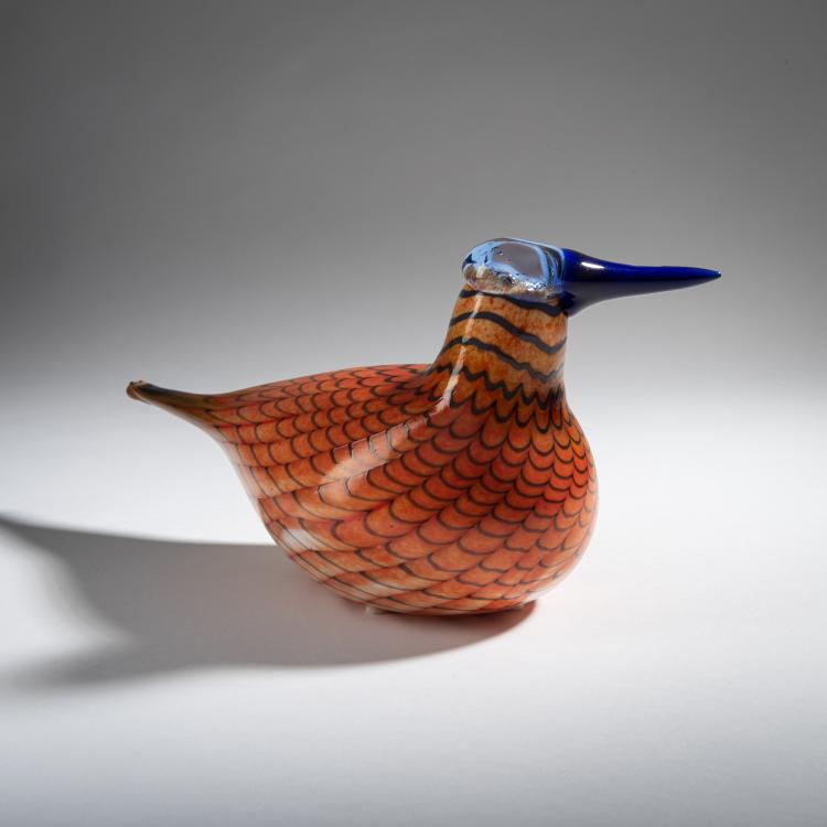 Bild 1 zu Objekt, Regenbogenseeschwalbe 'Kirjotiira', 1994-96, Oiva Toikka, Nuutaj&auml;rvi, Notsj&ouml;; Iittala, Kalvola, 161D 896