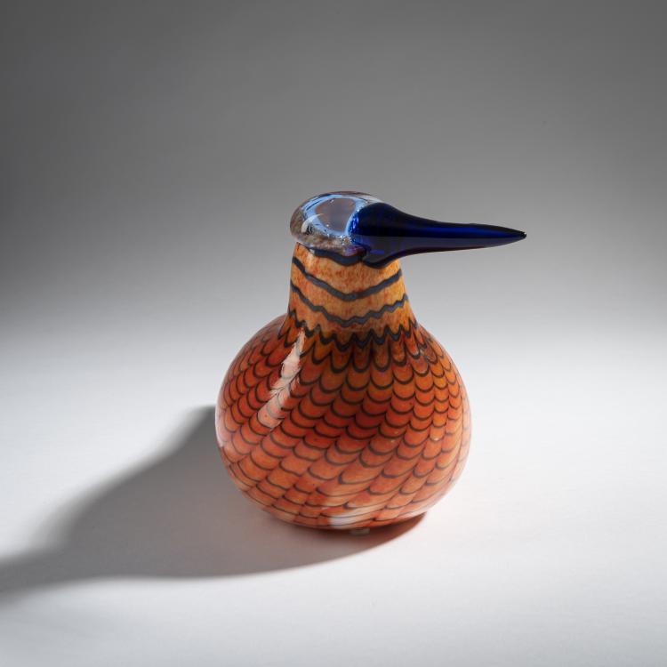 Bild 2 zu Objekt, Regenbogenseeschwalbe 'Kirjotiira', 1994-96, Oiva Toikka, Nuutaj&auml;rvi, Notsj&ouml;; Iittala, Kalvola, 161D 896