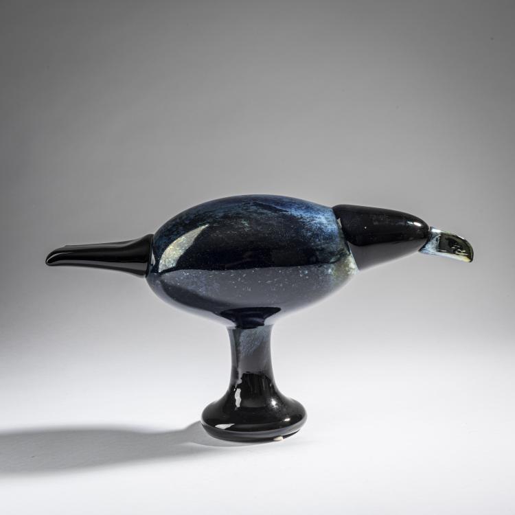 Hauptbild zu Objekt, Peregrine Falcon 'Jalohaukka', 1994, Oiva Toikka, Nuutaj&auml;rvi, Notsj&ouml;; Iittala, Kalvola, 161D 887