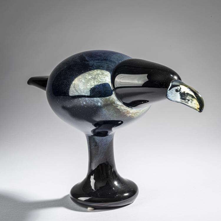 Bild 1 zu Objekt, Peregrine Falcon 'Jalohaukka', 1994, Oiva Toikka, Nuutaj&auml;rvi, Notsj&ouml;; Iittala, Kalvola, 161D 887