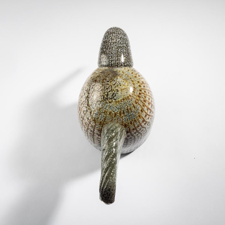 Bild 2 zu Objekt, St&ouml;rchin 'Haikaraemo', 1994-96, Oiva Toikka, Nuutaj&auml;rvi, Notsj&ouml;; Iittala, Kalvola, 161D 897