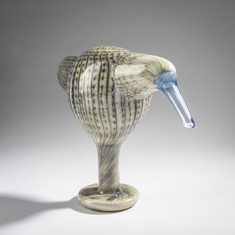Bild 1 zu Objekt, Male stork 'Ukkohaikara', 1994-96, Oiva Toikka, Nuutaj&auml;rvi, Notsj&ouml;; Iittala, Kalvola, 161D 898