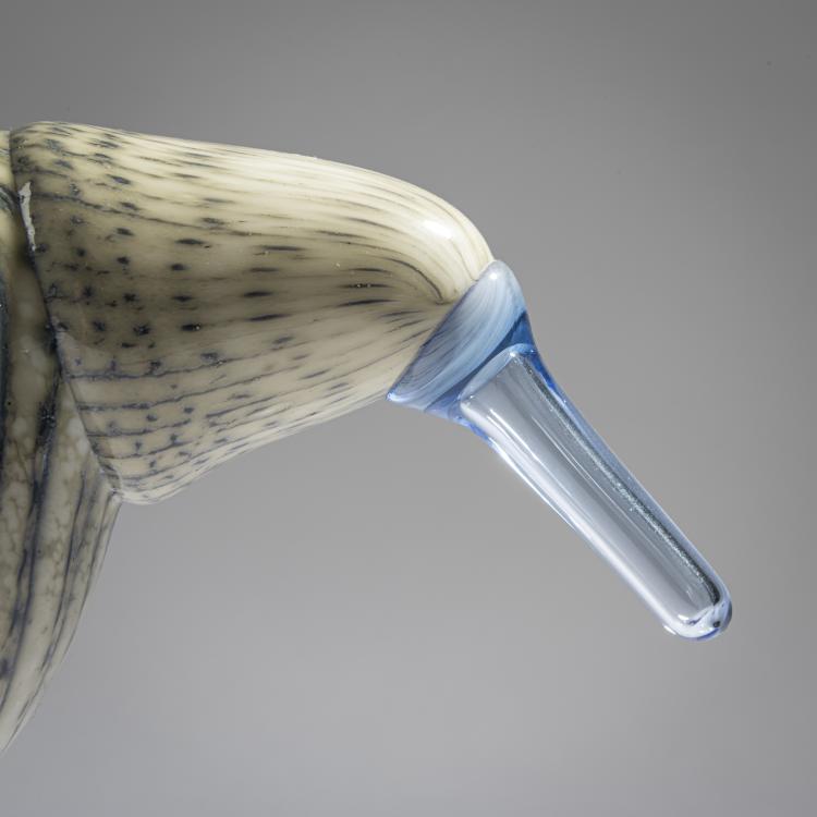 Bild 2 zu Objekt, Male stork 'Ukkohaikara', 1994-96, Oiva Toikka, Nuutaj&auml;rvi, Notsj&ouml;; Iittala, Kalvola, 161D 898