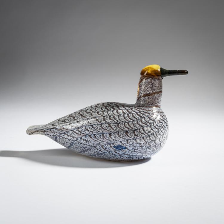 Hauptbild zu Objekt, Spie&szlig;ente 'Jouhisorsa', 1996-98, Oiva Toikka, Nuutaj&auml;rvi, Notsj&ouml;; Iittala, Kalvola, 161D 933