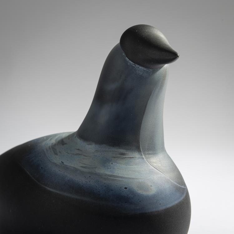 Bild 2 zu Objekt, Jackdaw 'Naakka', 1996-98, Oiva Toikka, Nuutaj&auml;rvi, Notsj&ouml;; Iittala, Kalvola, 161D 924