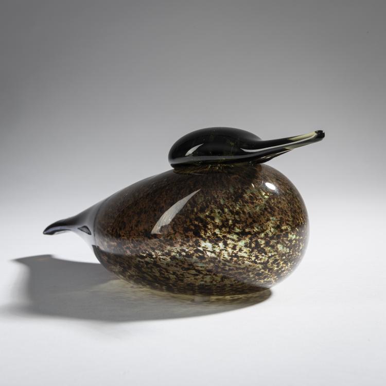 Bild 1 zu Objekt, Eiderente 'Haahkatar', 1986-94, Oiva Toikka, Nuutaj&auml;rvi, Notsj&ouml;, 161D 839