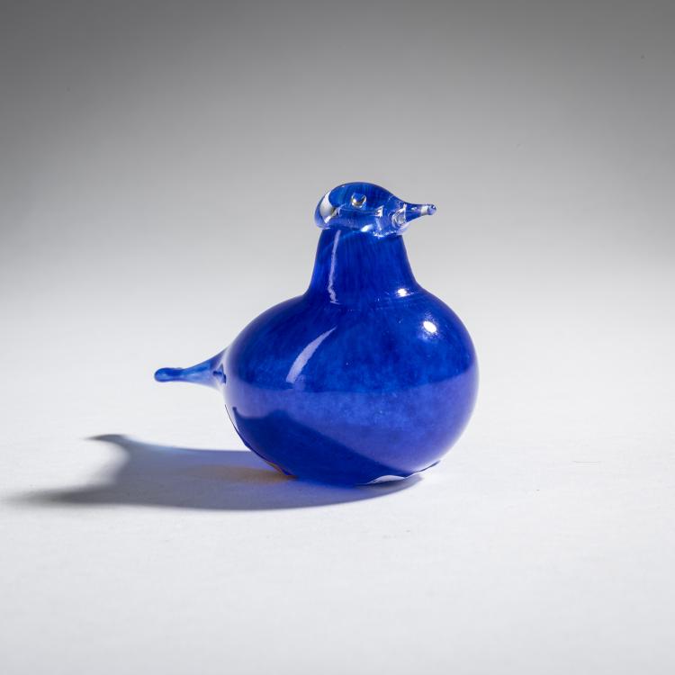 Bild 1 zu Objekt, 'Siniskulka', 1991-97, Oiva Toikka, Nuutaj&auml;rvi, Notsj&ouml;; Iittala, Kalvola, 161D 866