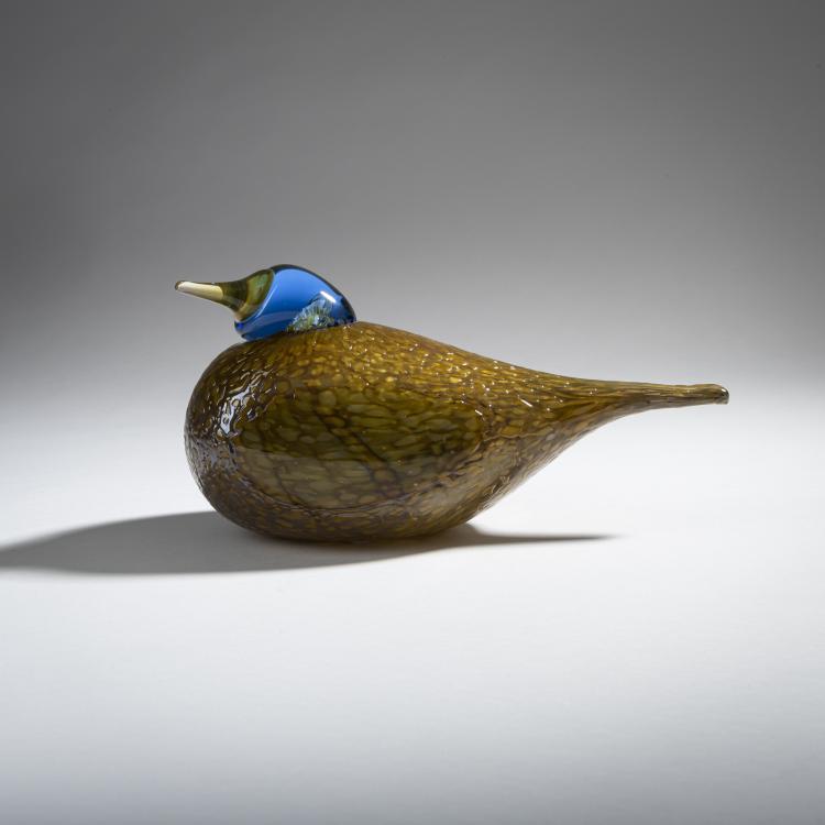 Hauptbild zu Objekt, Mornellregenpfeifer 'Ker&auml;kurmitsa', 1996, Oiva Toikka, Nuutaj&auml;rvi, Notsj&ouml;; Iittala, Kalvola., 161D 915