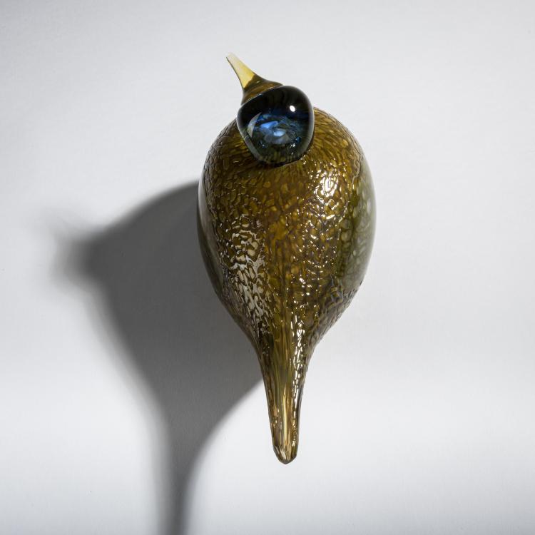 Bild 3 zu Objekt, Mornellregenpfeifer 'Ker&auml;kurmitsa', 1996, Oiva Toikka, Nuutaj&auml;rvi, Notsj&ouml;; Iittala, Kalvola., 161D 915