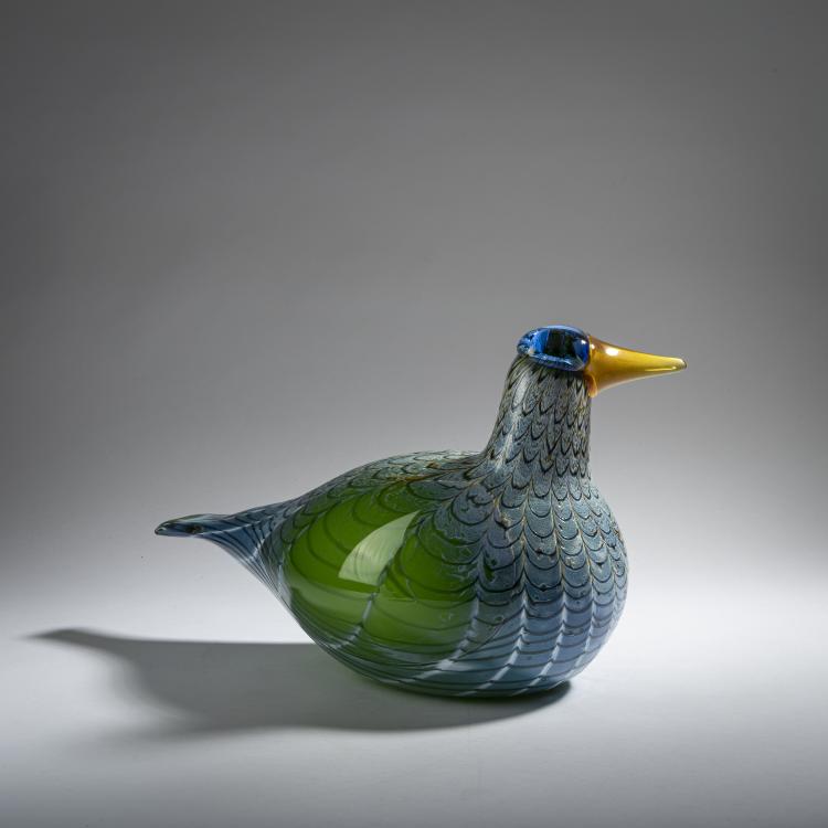 Bild 1 zu Objekt, Goose 'Martin Hanhi', 1997-2005, Oiva Toikka, Nuutaj&auml;rvi, Notsj&ouml;; Iittala, Kalvola, 161D 934