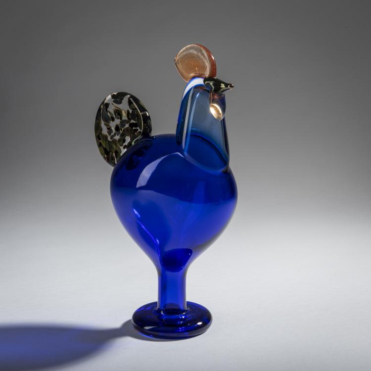 Bild 1 zu Objekt, Annual bird Rooster 'Juhlakukko', 1997, Oiva Toikka, Nuutaj&auml;rvi, Notsj&ouml;; Iittala, Kalvola, 161D 929
