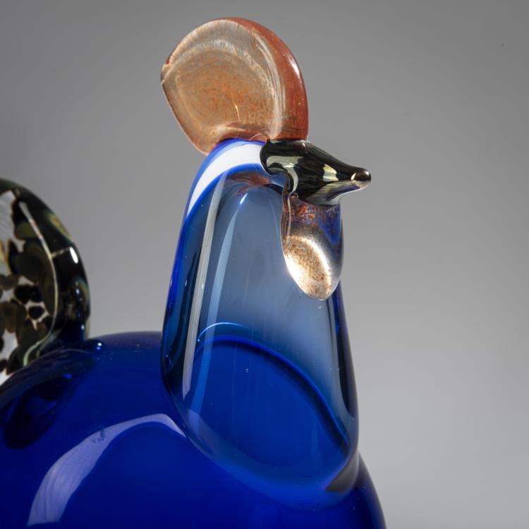 Bild 3 zu Objekt, Annual bird Rooster 'Juhlakukko', 1997, Oiva Toikka, Nuutaj&auml;rvi, Notsj&ouml;; Iittala, Kalvola, 161D 929