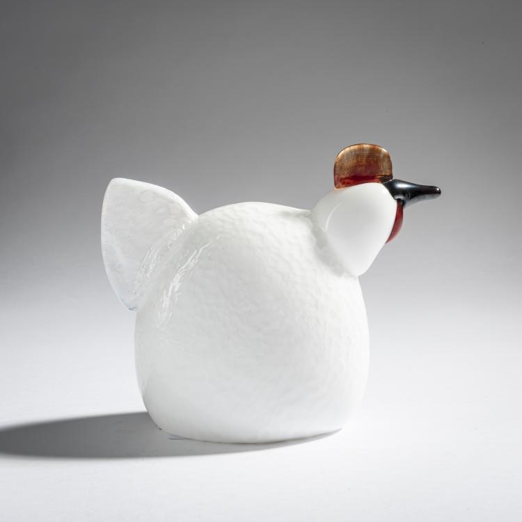 Hauptbild zu Objekt, Happy Chicken 'Onnellinen Kana', 1998-2000, Oiva Toikka, Nuutaj&auml;rvi, Notsj&ouml;; Iittala, Kalvola, 161D 942