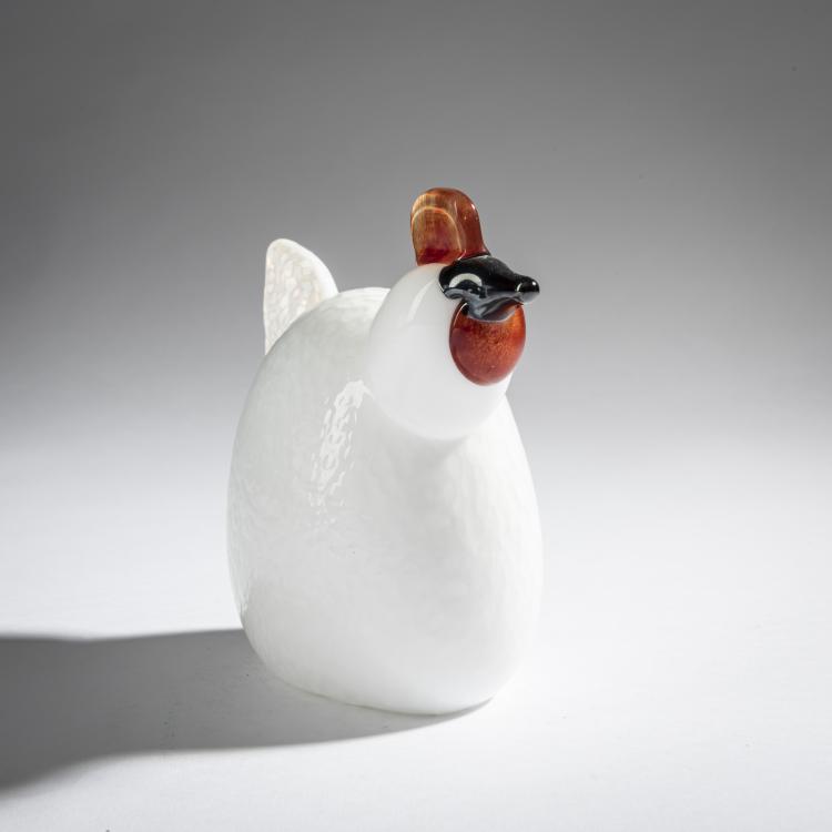 Bild 1 zu Objekt, Happy Chicken 'Onnellinen Kana', 1998-2000, Oiva Toikka, Nuutaj&auml;rvi, Notsj&ouml;; Iittala, Kalvola, 161D 942