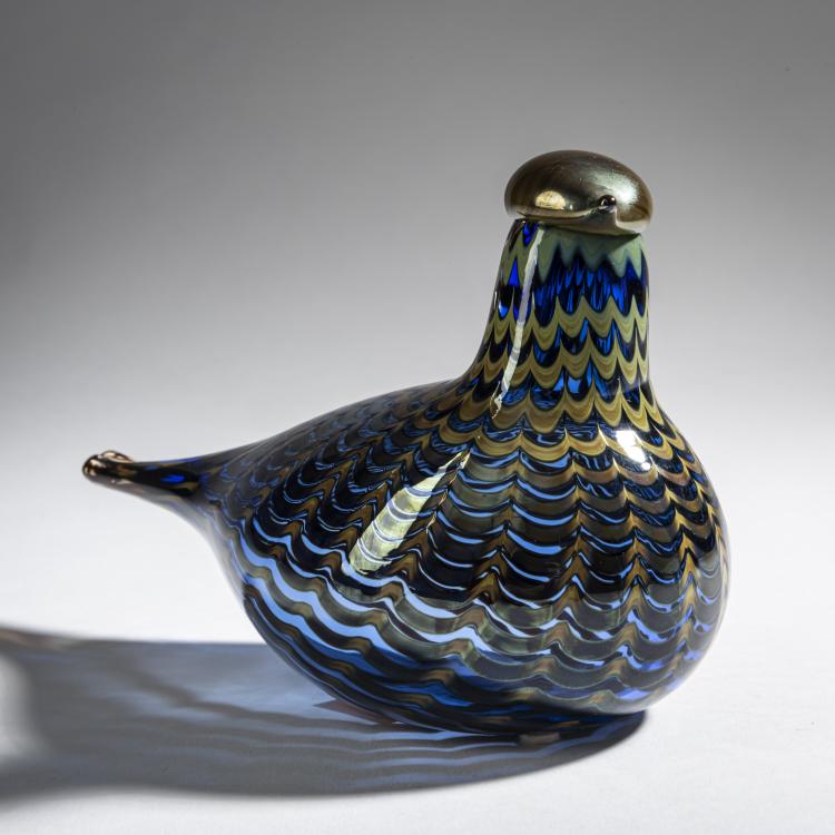 Bild 1 zu Objekt, 'Pilvikana', um 1998, Oiva Toikka, Nuutaj&auml;rvi, Notsj&ouml;; Iittala, Kalvola, 161D 943