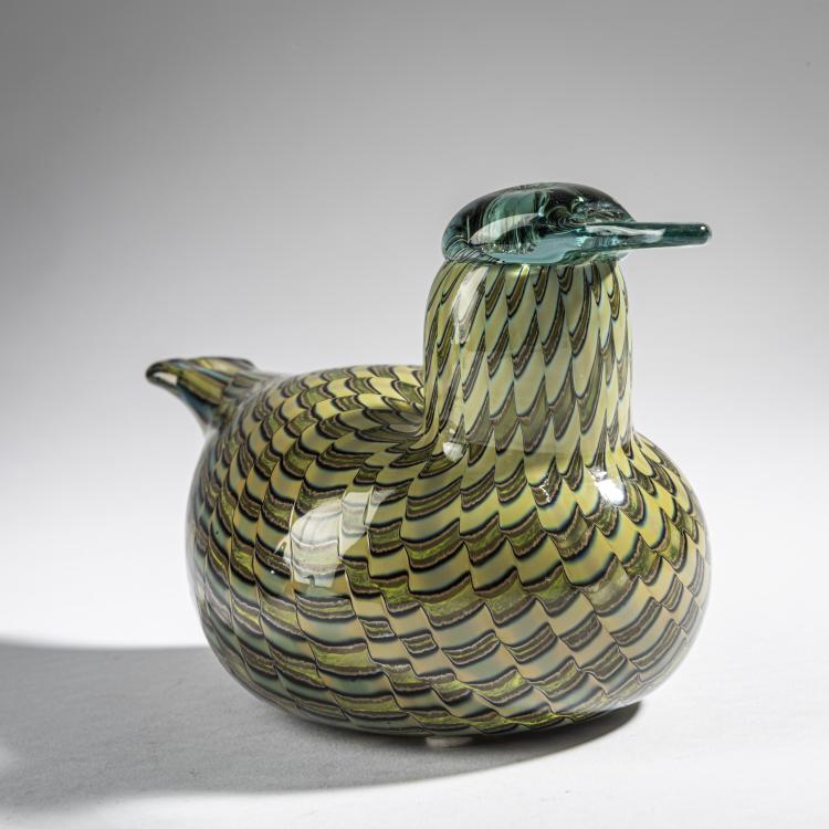 Bild 1 zu Objekt, Weibliche Krickente 'Tavitar', 1998, Oiva Toikka, Nuutaj&auml;rvi, Notsj&ouml;; Iittala, Kalvola, 161D 936