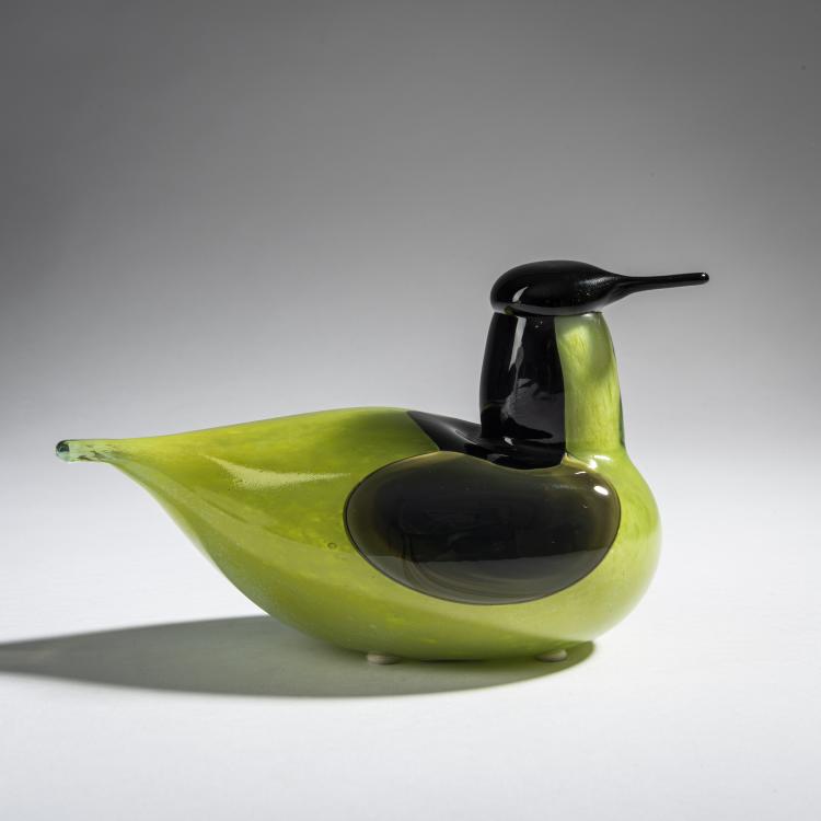 Hauptbild zu Objekt, Krickerpel 'Tavi', 1998-2003, Oiva Toikka, Nuutaj&auml;rvi, Notsj&ouml;; Iittala, Kalvola, 161D 945