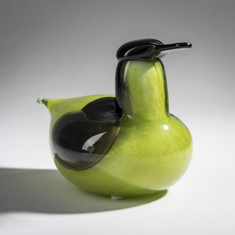 Bild 1 zu Objekt, Krickerpel 'Tavi', 1998-2003, Oiva Toikka, Nuutaj&auml;rvi, Notsj&ouml;; Iittala, Kalvola, 161D 945