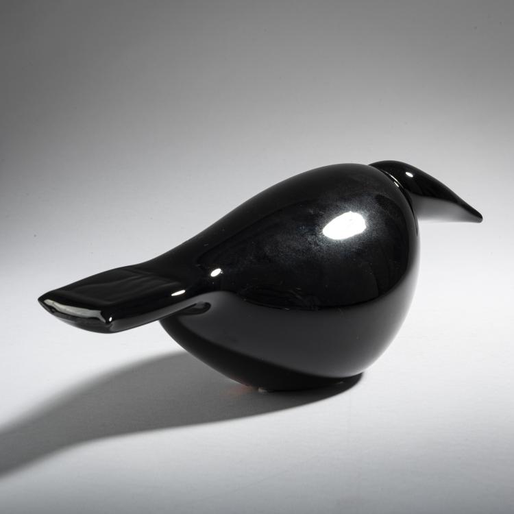 Bild 1 zu Objekt, Kohlrabe 'Korppi', 1999-2002, Oiva Toikka, Nuutaj&auml;rvi, Notsj&ouml;; Iittala, Kalvola, 161D 947