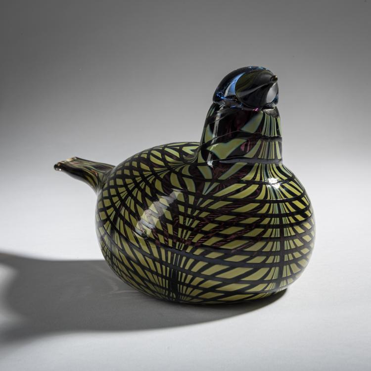 Bild 1 zu Objekt, 'Kulorastas', ca. 2000, Oiva Toikka, Nuutaj&auml;rvi, Notsj&ouml;; Iittala, Kalvola, 161D 958