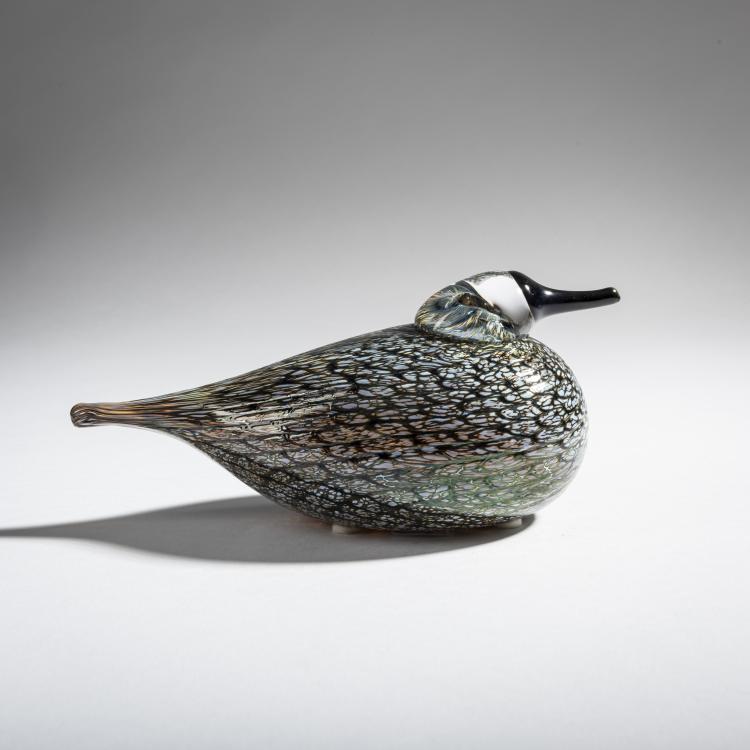 Hauptbild zu Objekt, T&uuml;pfelsumpfhuhn 'Luhtahuitti', 2000, Oiva Toikka, Nuutaj&auml;rvi, Notsj&ouml;; Iittala, Kalvola, 161D 952