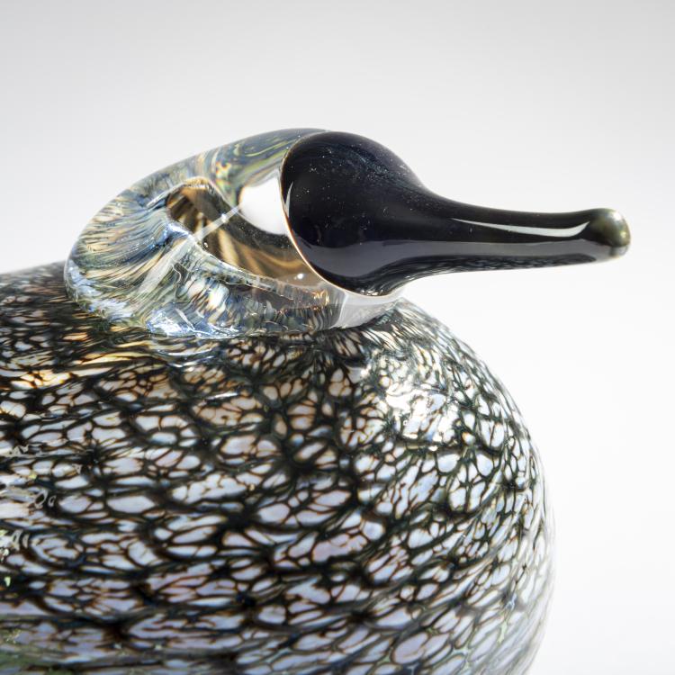 Bild 2 zu Objekt, T&uuml;pfelsumpfhuhn 'Luhtahuitti', 2000, Oiva Toikka, Nuutaj&auml;rvi, Notsj&ouml;; Iittala, Kalvola, 161D 952