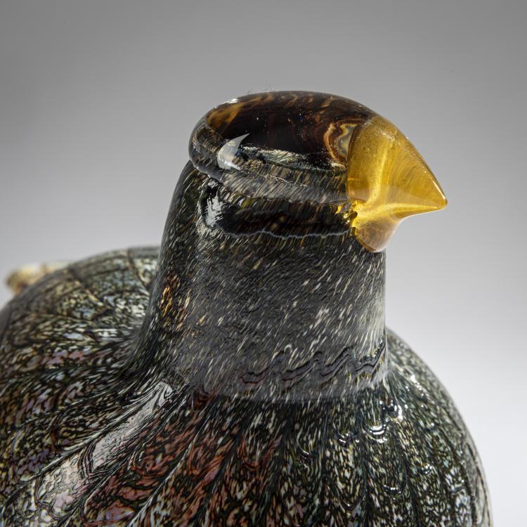 Bild 2 zu Objekt, Wood grouse 'Koppelo', 2000, Oiva Toikka, Nuutaj&auml;rvi, Notsj&ouml;; Iittala, Kalvola, 161D 954