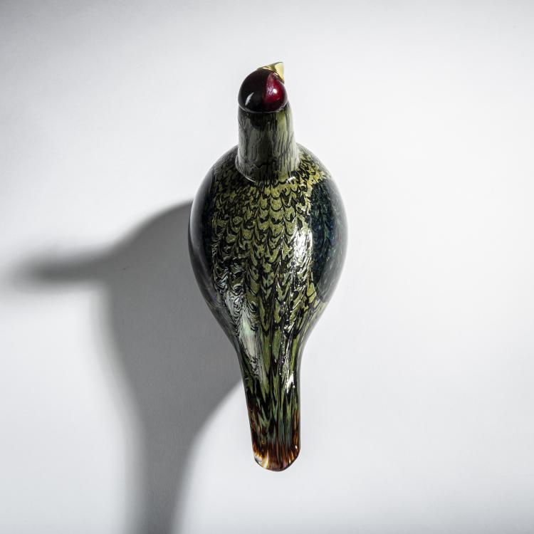 Bild 3 zu Objekt, Auerhuhn 'Metso', 2000, Oiva Toikka, Nuutaj&auml;rvi, Notsj&ouml;; Iittala, Kalvola, 161D 955