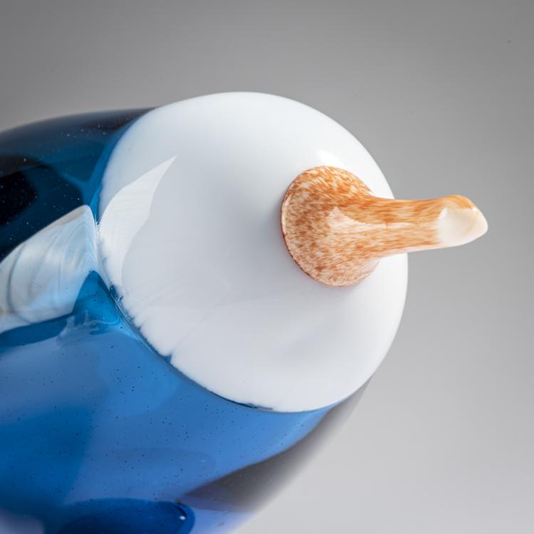 Bild 2 zu Objekt, Elster 'Rantaharakka', 2001-06, Oiva Toikka, Nuutaj&auml;rvi, Notsj&ouml;; Iittala, Kalvola, 161D 969