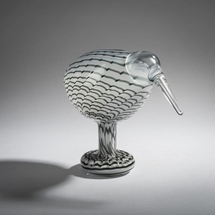 Bild 1 zu Objekt, Beach kiwi 'Rantakiwi', 2001, Oiva Toikka, Nuutaj&auml;rvi, Notsj&ouml;; Iittala, Kalvola, 161D 963