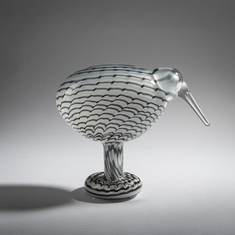 Bild 2 zu Objekt, Beach kiwi 'Rantakiwi', 2001, Oiva Toikka, Nuutaj&auml;rvi, Notsj&ouml;; Iittala, Kalvola, 161D 963