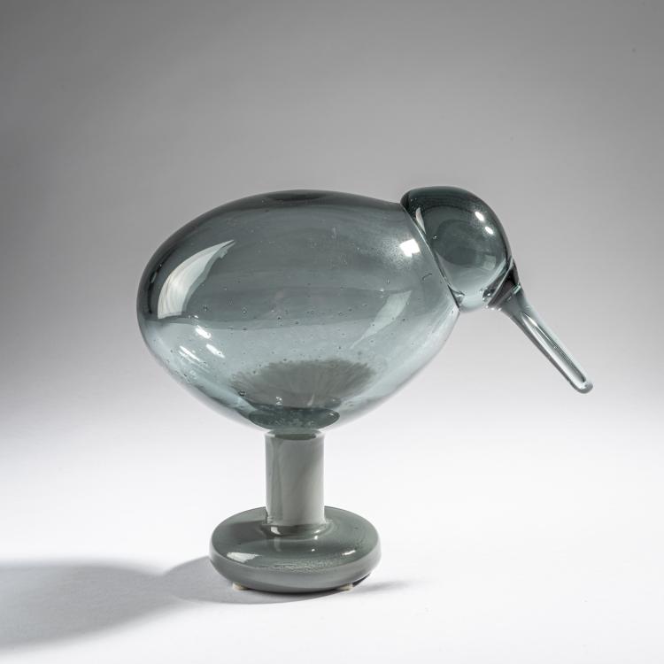 Hauptbild zu Objekt, Rocky kiwi 'Kalliokiwi', 2001, Oiva Toikka, Nuutaj&auml;rvi, Notsj&ouml;; Iittala, Kalvola, 161D 964