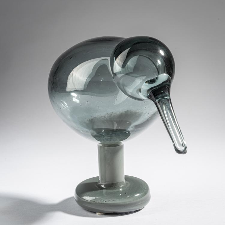 Bild 1 zu Objekt, Rocky kiwi 'Kalliokiwi', 2001, Oiva Toikka, Nuutaj&auml;rvi, Notsj&ouml;; Iittala, Kalvola, 161D 964