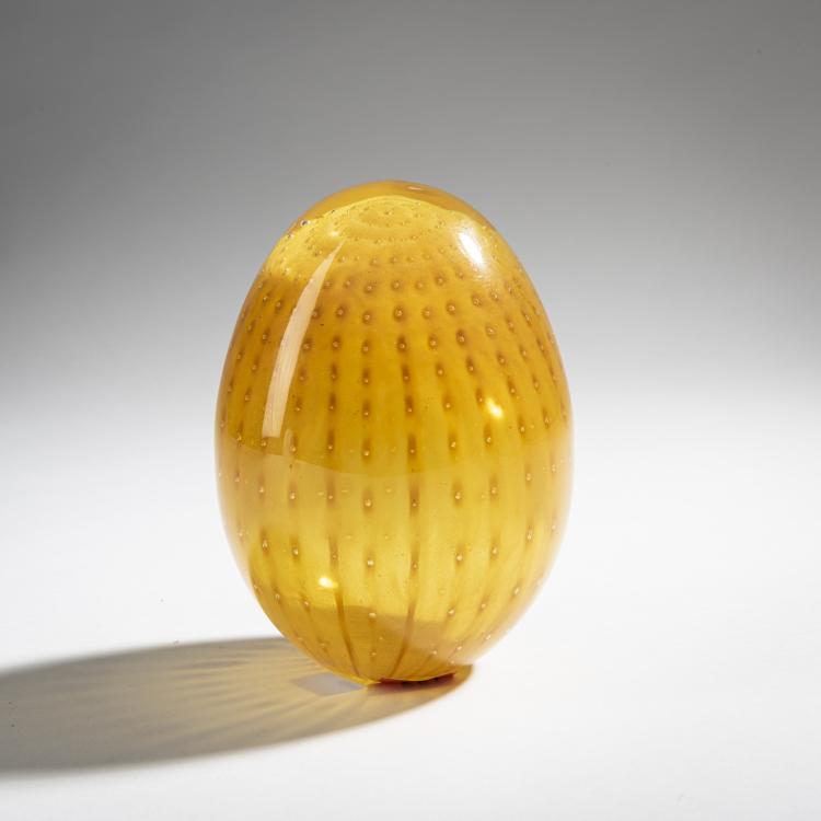 Hauptbild zu Objekt, Golden egg 'Kultamuna', 2002, Oiva Toikka, Nuutaj&auml;rvi, Notsj&ouml;; Iittala, Kalvola, 161D 971