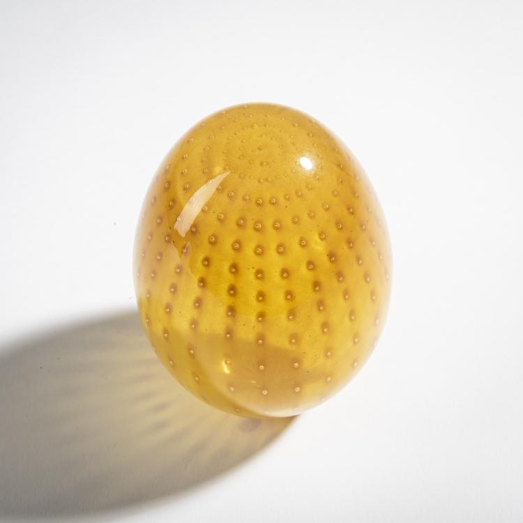 Bild 2 zu Objekt, Golden egg 'Kultamuna', 2002, Oiva Toikka, Nuutaj&auml;rvi, Notsj&ouml;; Iittala, Kalvola, 161D 971