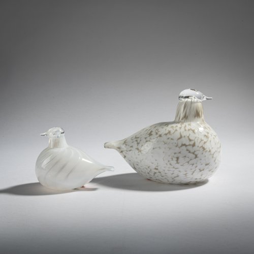 Schneehuhn mit Küken 'Riekko Poikanen', 2002