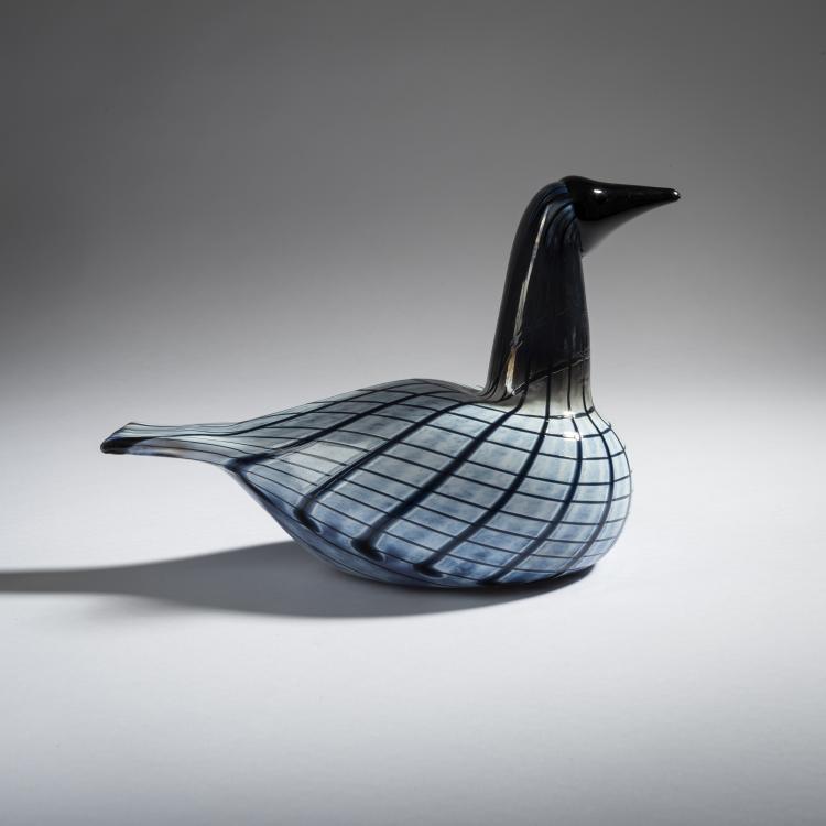 Hauptbild zu Objekt, Small loon 'Pieni Kuikka', 2003, Oiva Toikka, Nuutaj&auml;rvi, Notsj&ouml;; Iittala, Kalvola., 161D 981