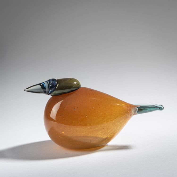 Hauptbild zu Objekt, Mountain bird 'Kelokuukkeli', 2005, Oiva Toikka, Nuutaj&auml;rvi, Notsj&ouml;; Iittala, Kalvoloa, 161D 996