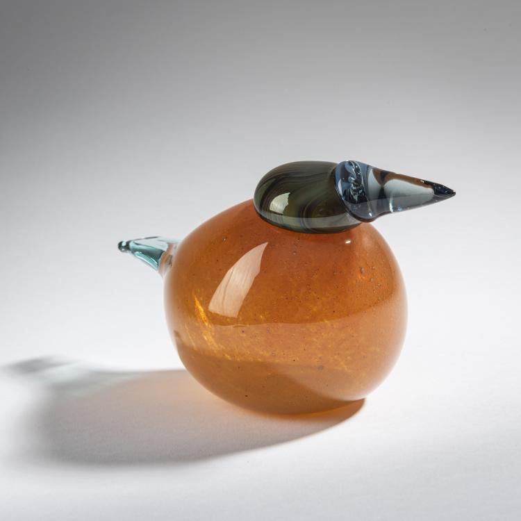 Bild 1 zu Objekt, Mountain bird 'Kelokuukkeli', 2005, Oiva Toikka, Nuutaj&auml;rvi, Notsj&ouml;; Iittala, Kalvoloa, 161D 996