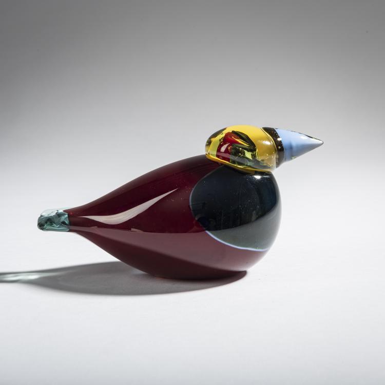 Hauptbild zu Objekt, Queen fisher 'Kuningatarkalastaja', 2005, Oiva Toikka, Nuutaj&auml;rvi, Notsj&ouml;; Iittala, Kalvola, 161D 999