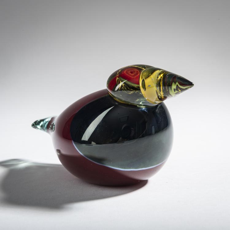 Bild 1 zu Objekt, Queen fisher 'Kuningatarkalastaja', 2005, Oiva Toikka, Nuutaj&auml;rvi, Notsj&ouml;; Iittala, Kalvola, 161D 999