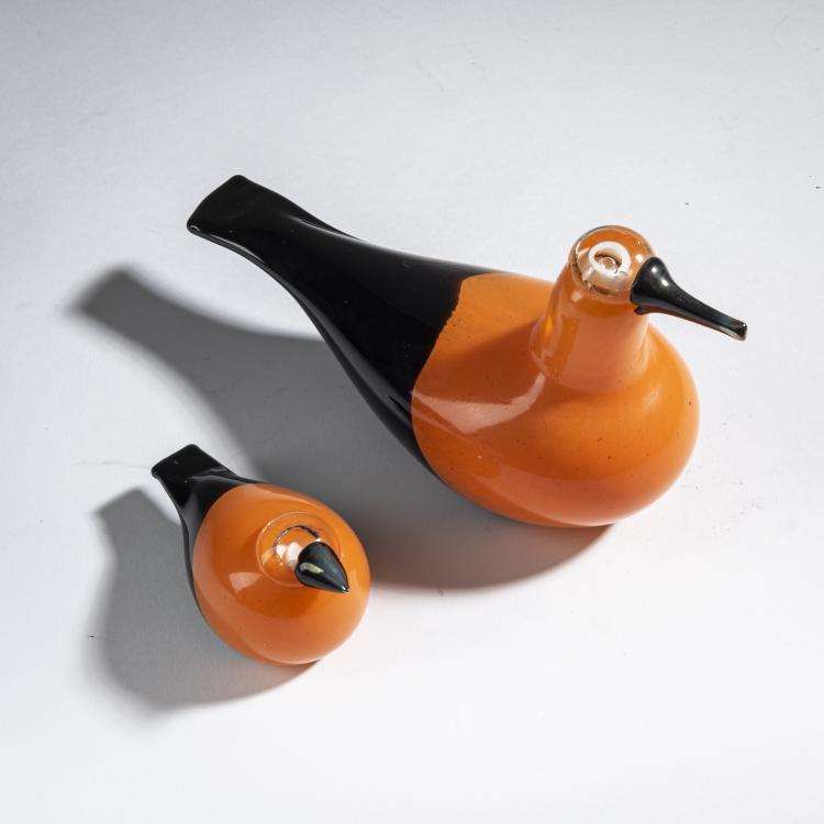 Bild 1 zu Objekt, Oriol and baby 'Oriol ja Poikkanen', 2005, Oiva Toikka, Nuutaj&auml;rvi, Notsj&ouml;; Iittala, Kalvola, 161D 1000