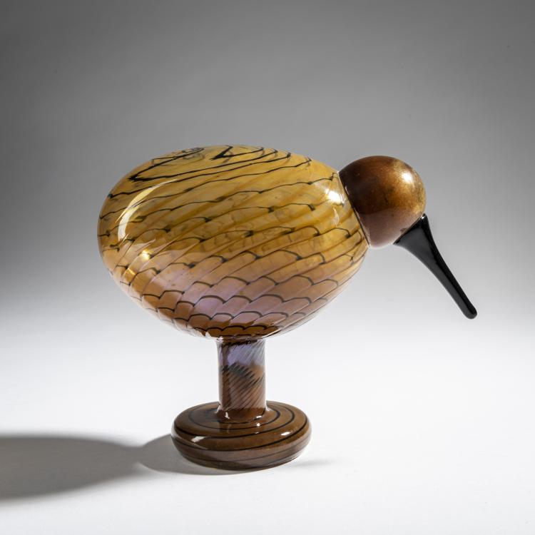 Hauptbild zu Objekt, Golden Kiwi 'Kultakiwi', 2005, Oiva Toikka, Nuutaj&auml;rvi, Notsj&ouml;; Iittala, Kalvola, 161D 1001