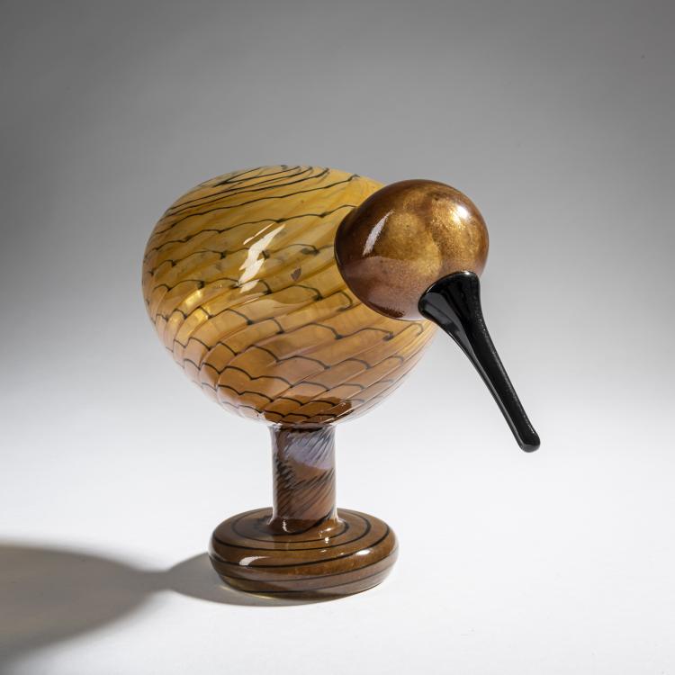 Bild 1 zu Objekt, Golden Kiwi 'Kultakiwi', 2005, Oiva Toikka, Nuutaj&auml;rvi, Notsj&ouml;; Iittala, Kalvola, 161D 1001