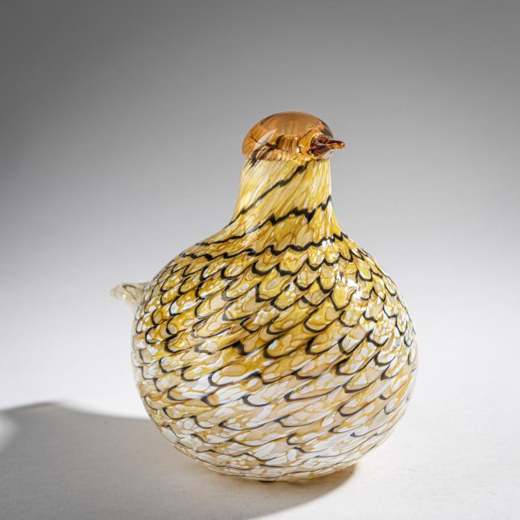 Bild 1 zu Objekt, Summer grouse 'Kes&auml;riekko', 2006, Oiva Toikka, Nuutaj&auml;rvi, Notsj&ouml;; Iittala, Kalvola, 161D 1012