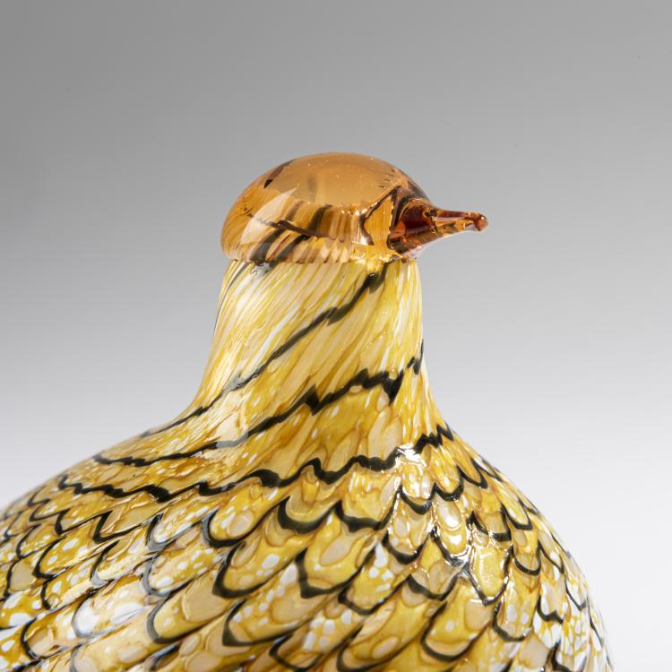 Bild 2 zu Objekt, Summer grouse 'Kes&auml;riekko', 2006, Oiva Toikka, Nuutaj&auml;rvi, Notsj&ouml;; Iittala, Kalvola, 161D 1012